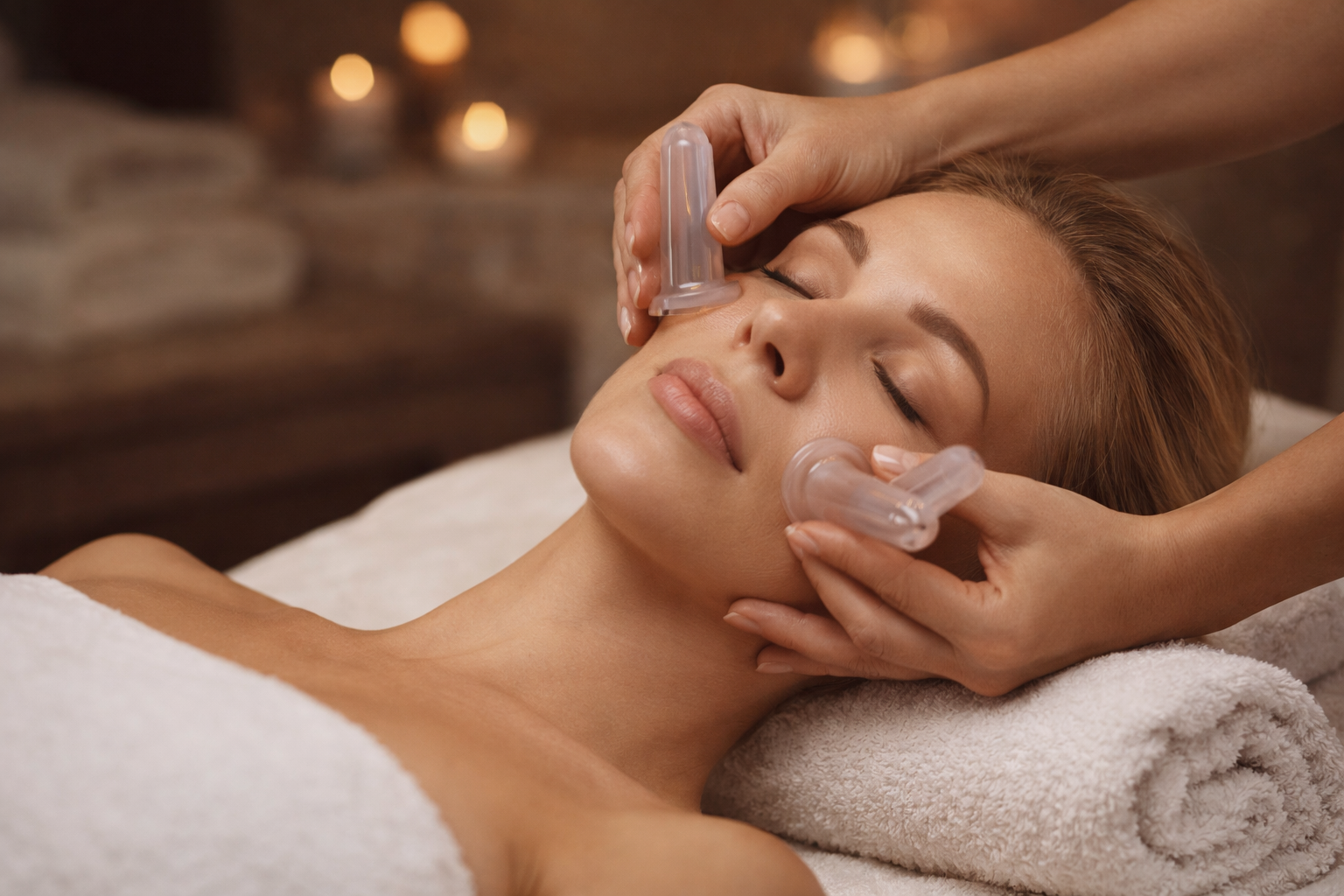 FACIAL CUPPING THERAPY body and spirit salon best in tenerife